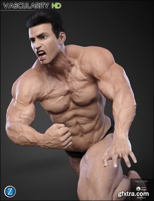 Vascularity HD for Genesis 8 Female and Male