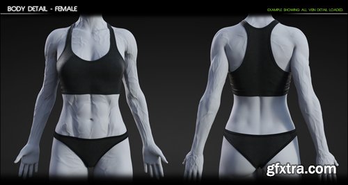 Vascularity HD for Genesis 8 Female and Male