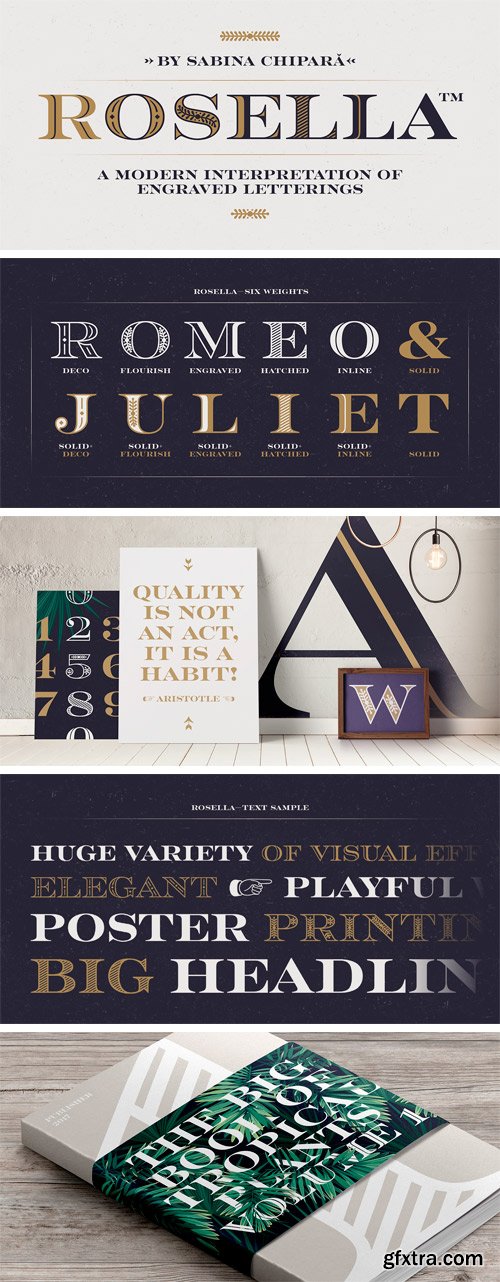 Rosella Font Family