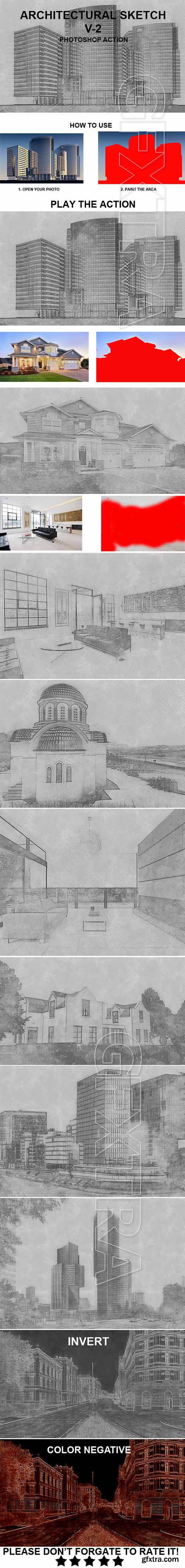 GraphicRiver - Architectural Sketch Photoshop Action 20860198