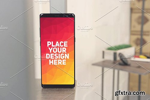 CreativeMarket - Samsung Note 8 Mock-up 2 1950221