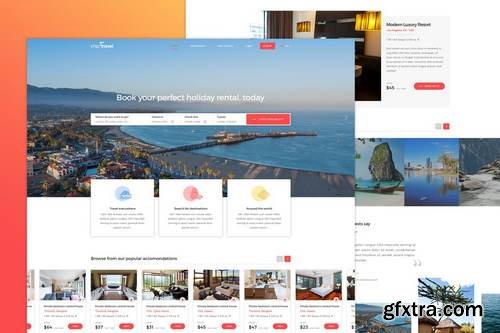 ThemeForest - Chiatravel - Travel & Hotel Booking PSD template 20464942