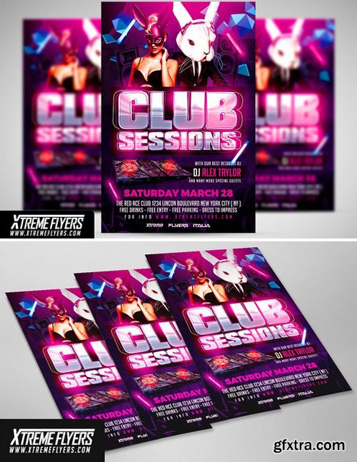 CM - Club Flyer Template 1814994