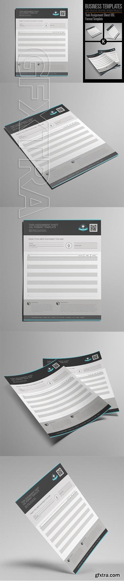 CreativeMarket - Task Assignment Sheet USL 1985257