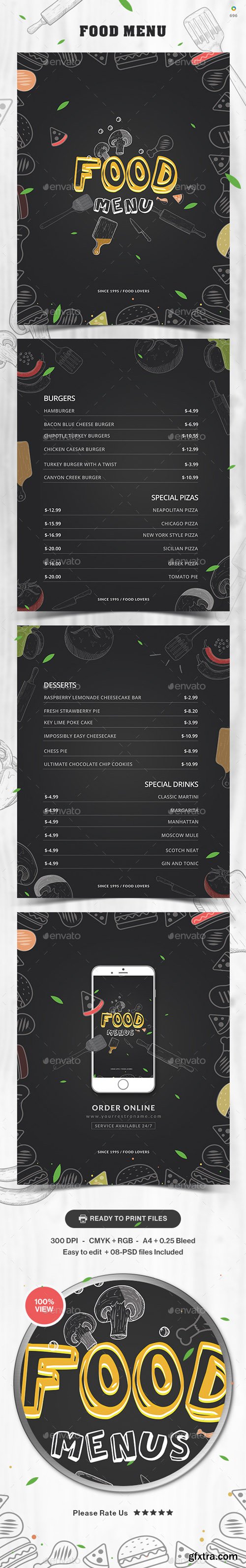 GR - Food Menu Design 20891704