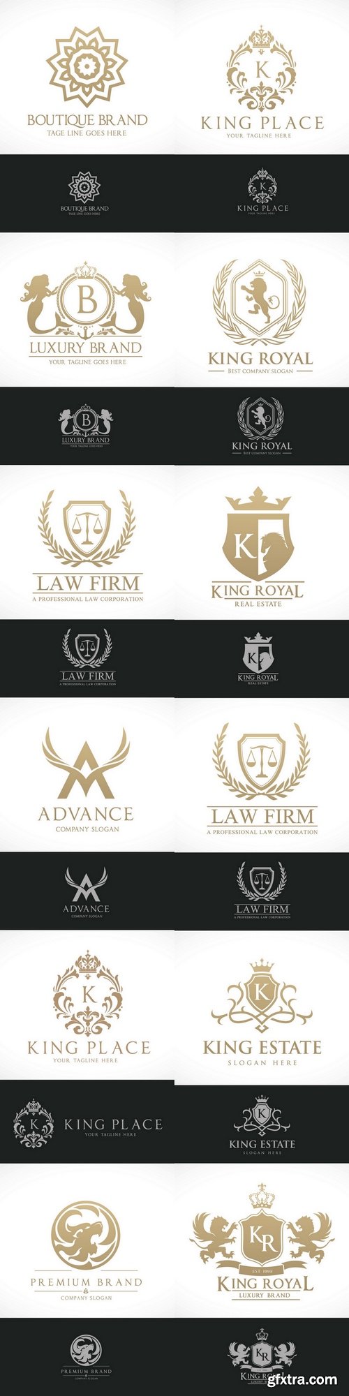 Luxury Vintage Crests 2