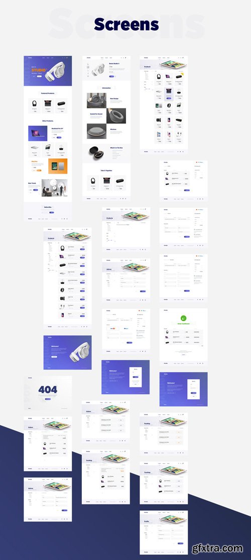 Demlyk Shopping UI Kit