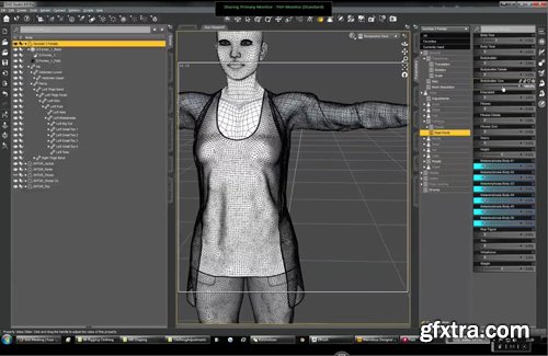 Daz Studio Content Creation Mastery Part 6 : Rigging and Morphing Clothing Items