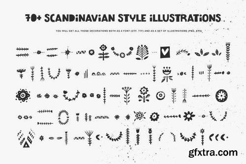 Scandinavian Font Family - 3 Fonts