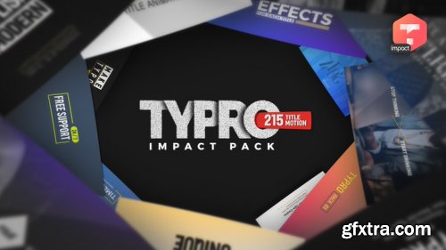 Videohive Typro - ImpactPack | 215 Title Animations 20761549