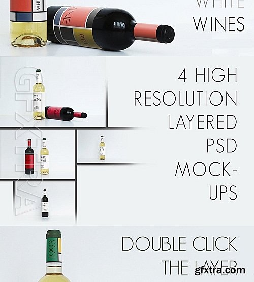 CM - Wine Mockup Collection 1314352