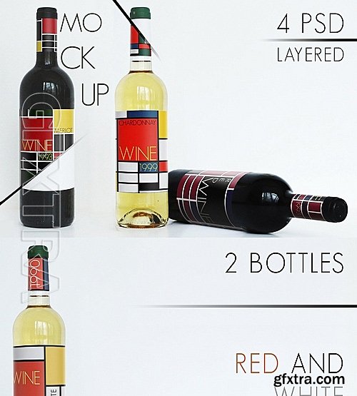 CM - Wine Mockup Collection 1314352