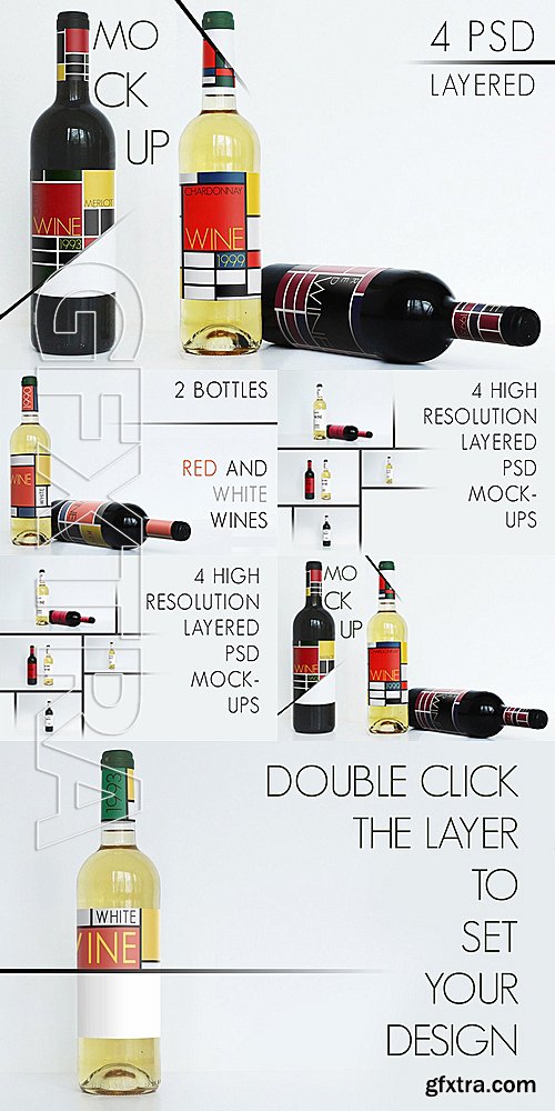 CM - Wine Mockup Collection 1314352