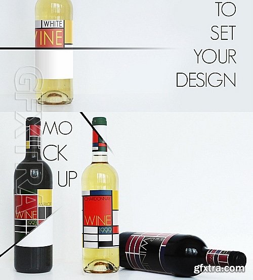 CM - Wine Mockup Collection 1314352