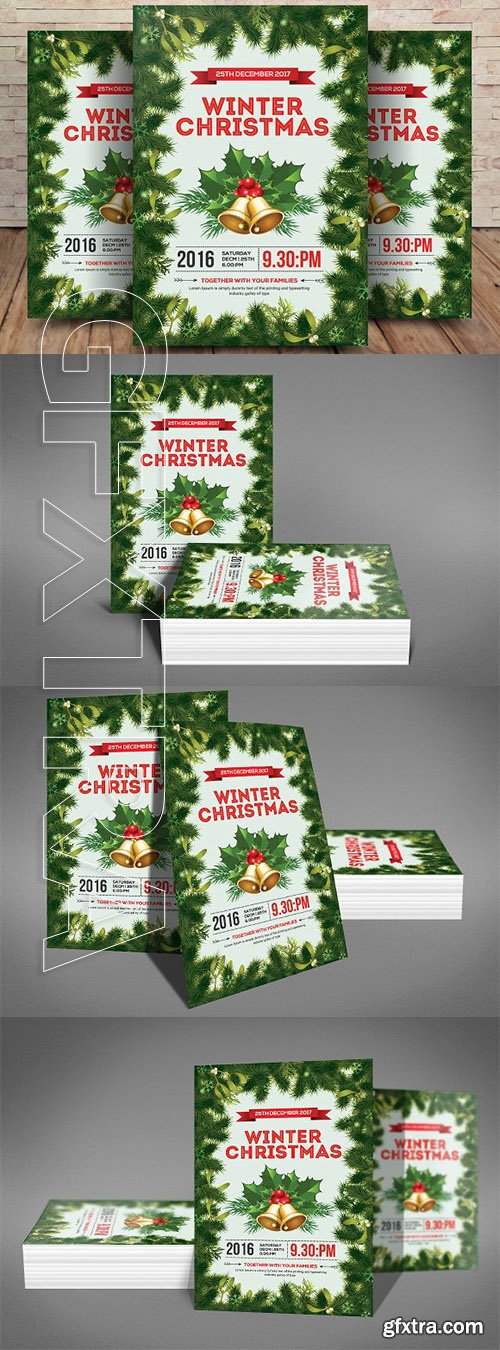 CreativeMarket - Christmas Celebration & Winter Party 2019651