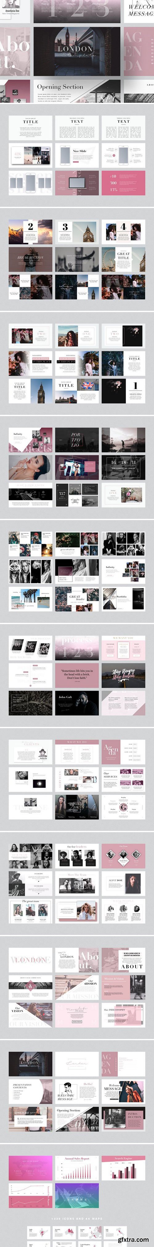 CM - LONDON Keynote Template + Gift 1827566