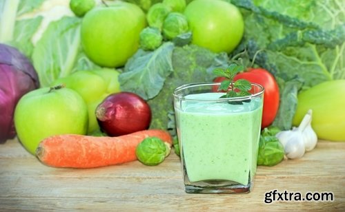 Fruits vegetables set group beet sprouts pumpkin juice tomato 25 HQ Jpeg