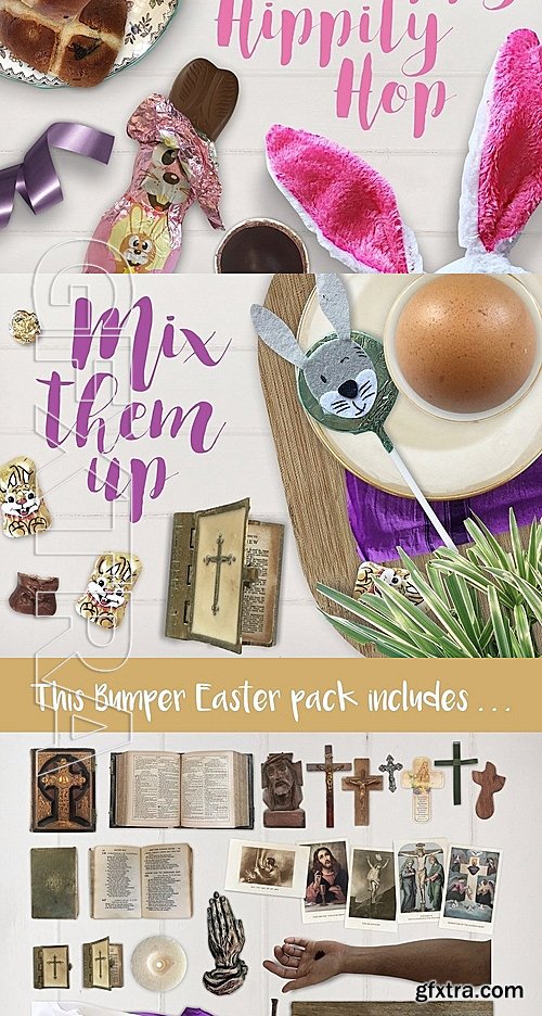 CM - Bumper Easter Pack - 101 PNG images 1384609