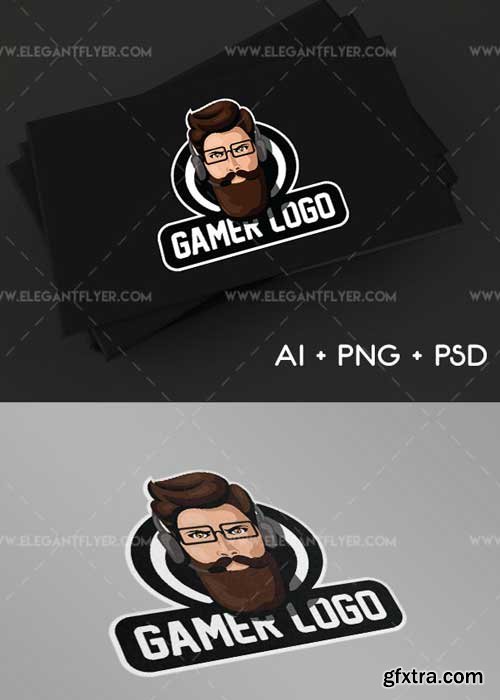 Gamer Logo V5 Premium Logo Template