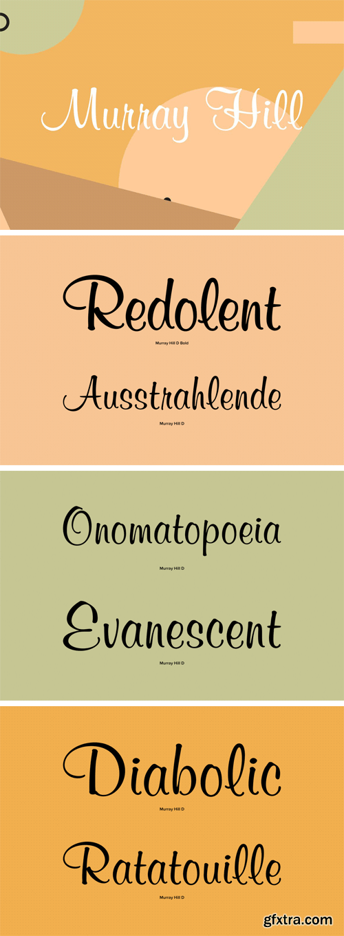 Murray Hill Font Family