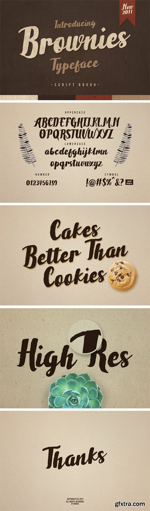 CM - Brownies Typeface 1973096