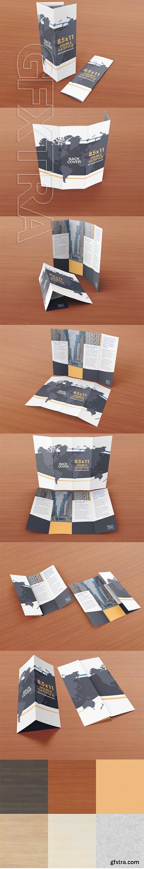 CreativeMarket - 8.5x11 Gatefold Brochure Mockups 2019453