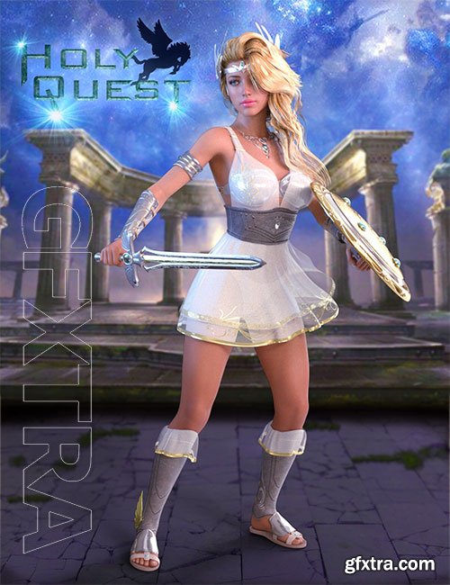 Holy Quest Outfit for Genesis 8 Female(s)