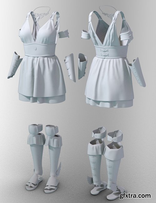 Holy Quest Outfit for Genesis 8 Female(s)