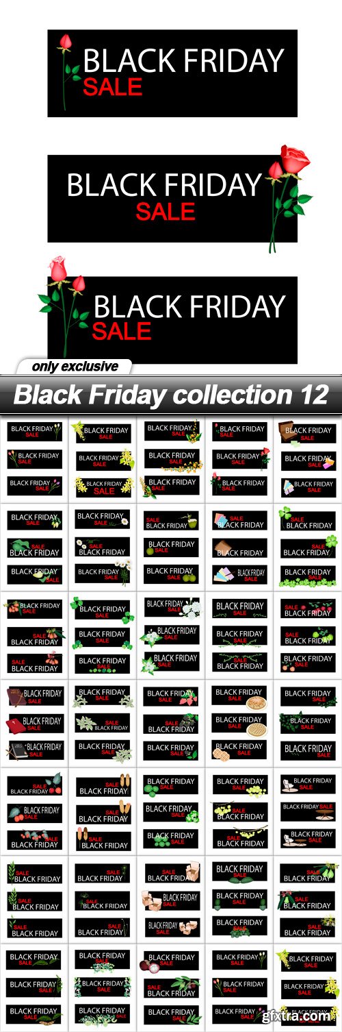 Black Friday collection 12 - 33 EPS