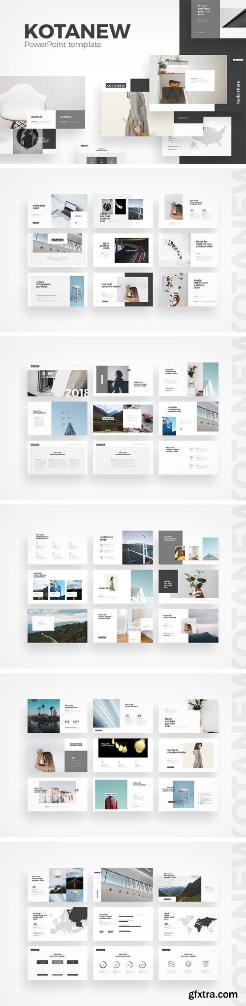 CM - Kotanew PowerPoint Template 1953699