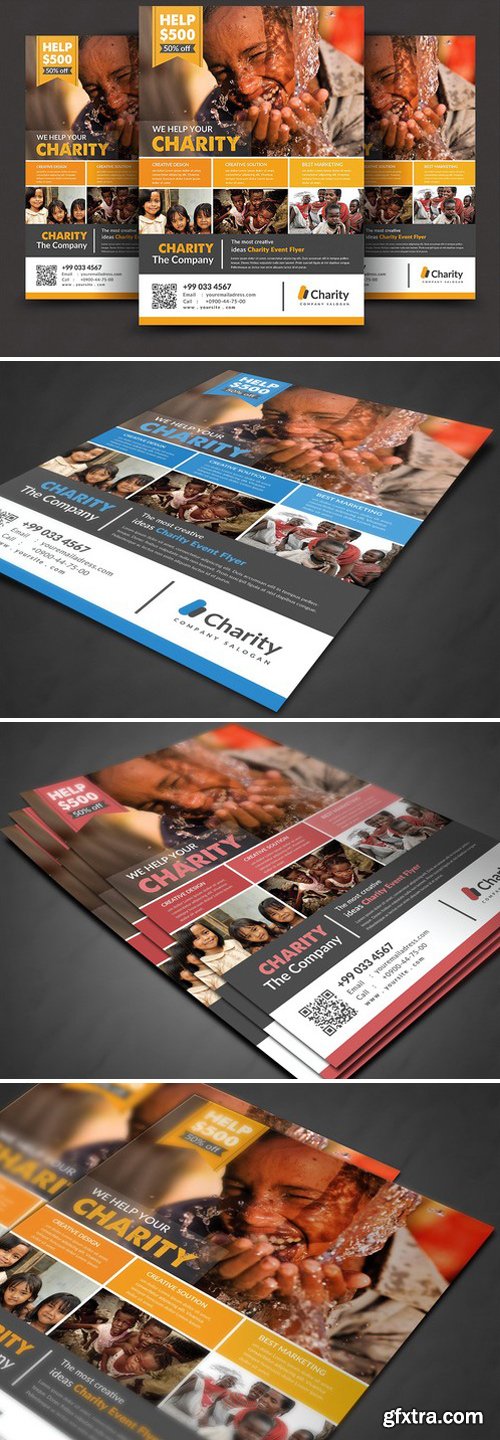 CM - Charity Flyer Templates 1954496