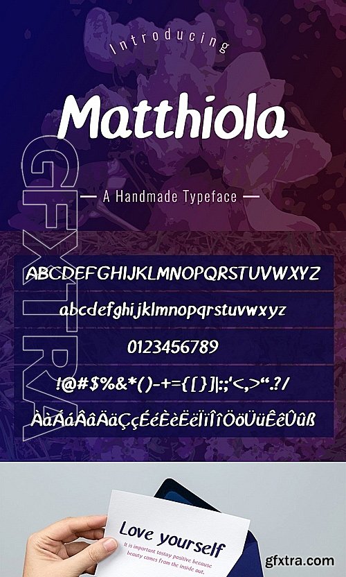 CM - Matthiola Typeface 1384634