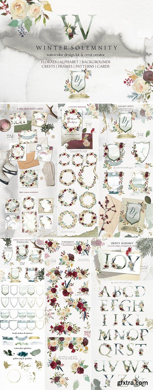 CM - Winter Solemnity Floral Design Kit 1940998