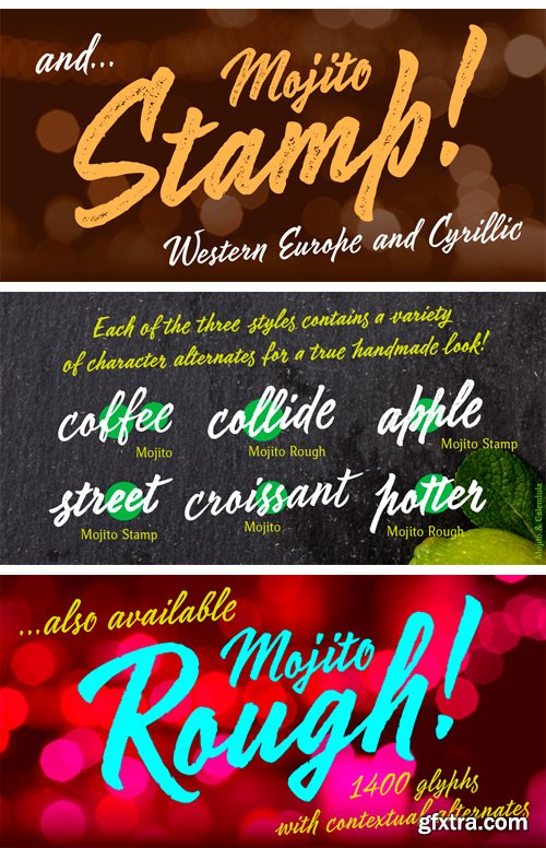 Mojito Font Family