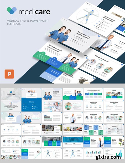 MediCare - Medical Powerpoint Template