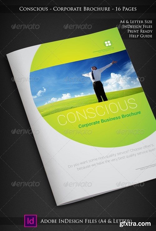 GraphicRiver - Conscious - Corporate Brochure Design - 16 Pages 6789947