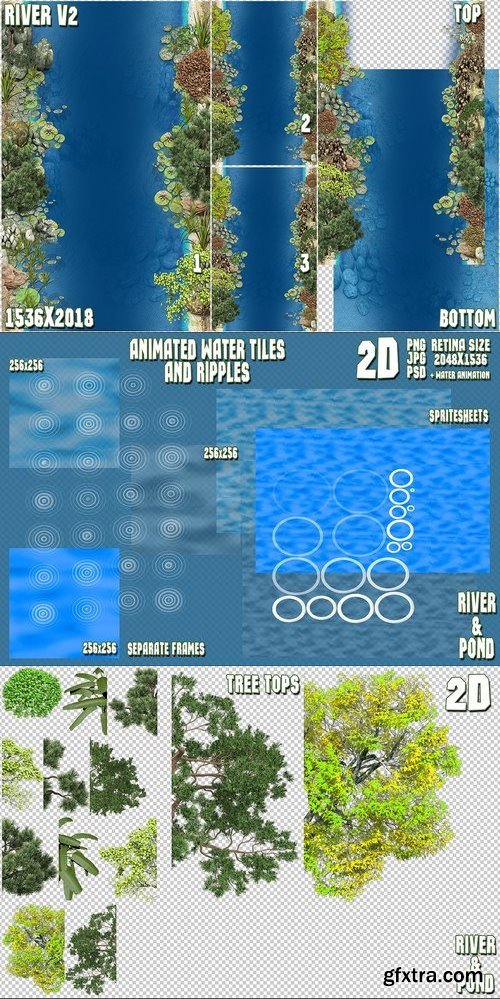 CM - River and Pond Game Backgrounds 1377572