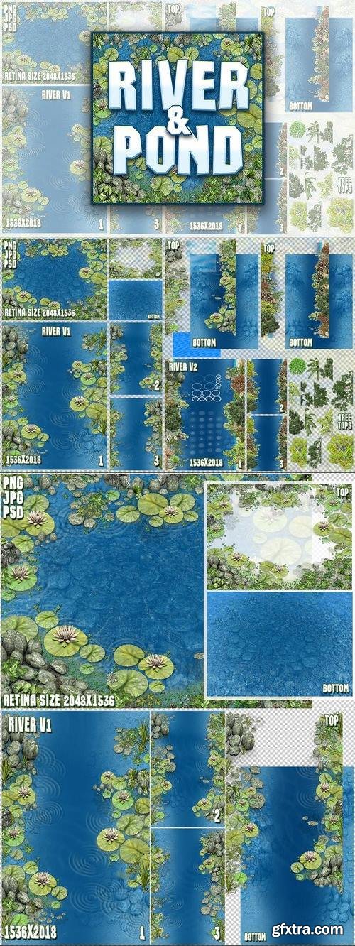 CM - River and Pond Game Backgrounds 1377572