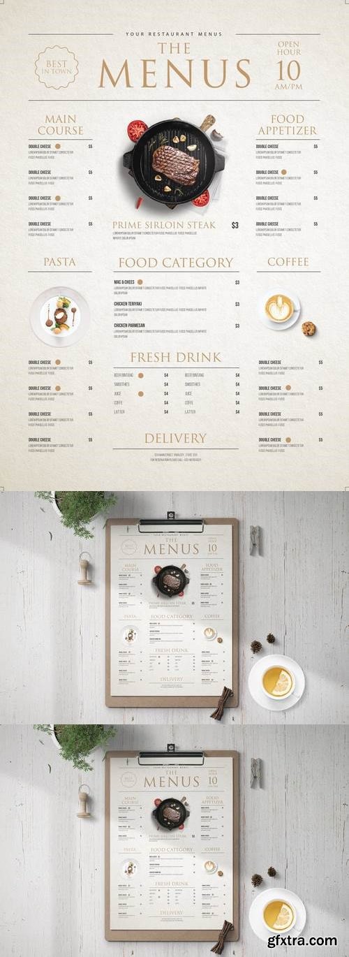 MODERN FOOD MENU