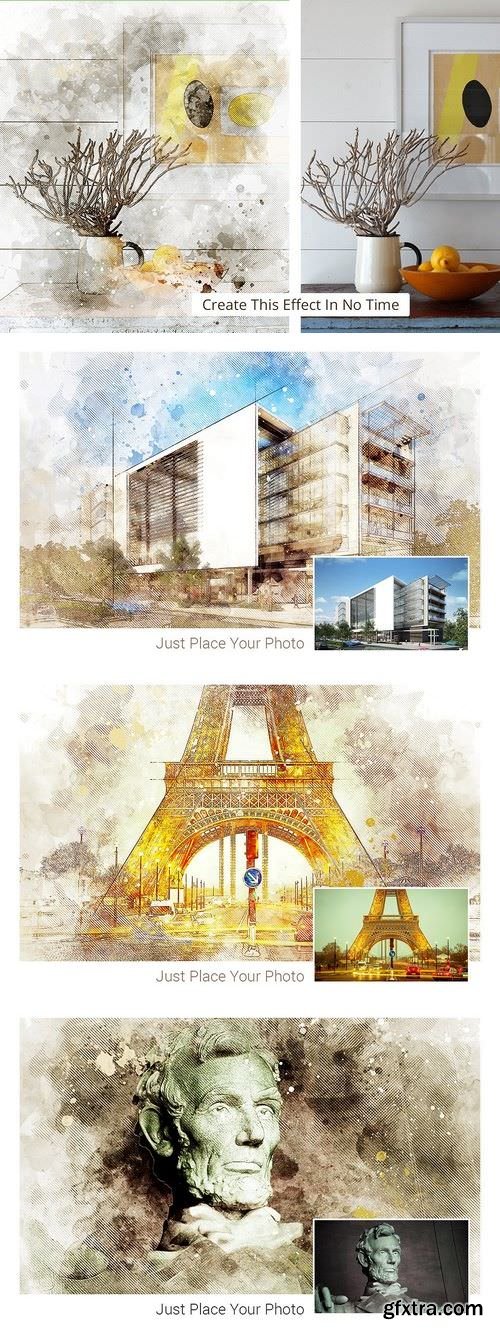 CM - Archi Sketch Photoshop Mock-ups 1392834