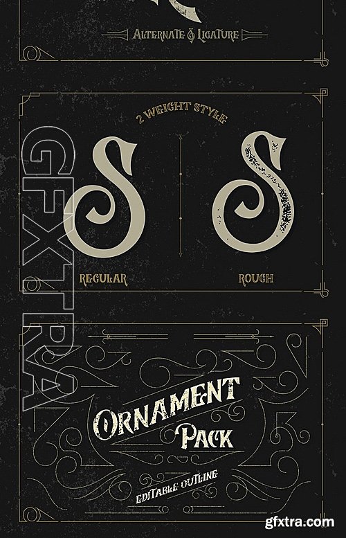 CM - Brighton Typeface Ornaments 1399777