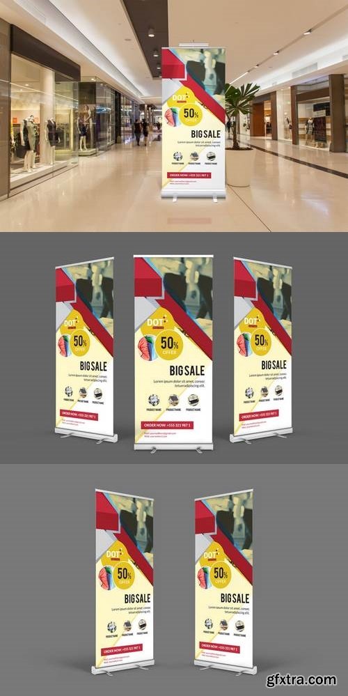 Big Sale Roll-Up Banner