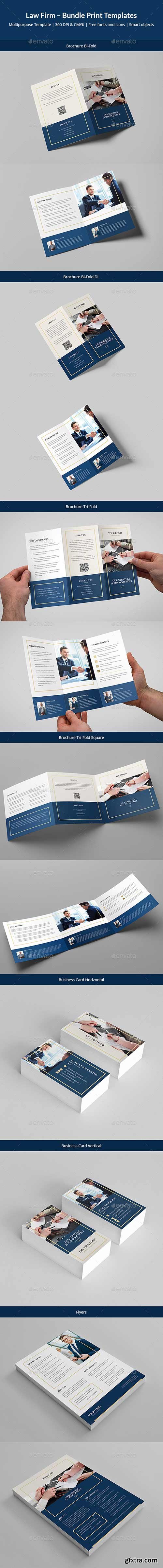 Graphicriver - Law Firm – Bundle Print Templates 20855256