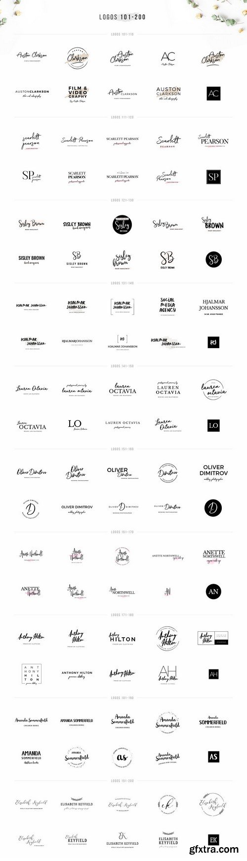 CM - Typographer's Dream Box + 200 Logos 1954506