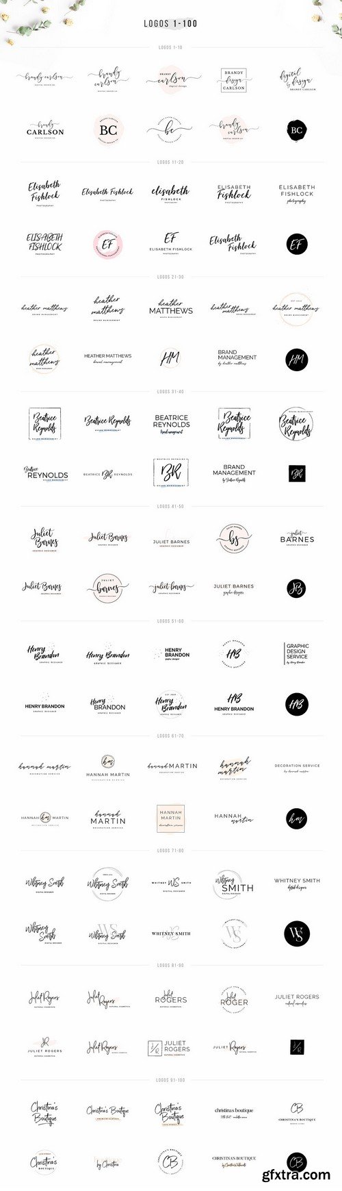 CM - Typographer's Dream Box + 200 Logos 1954506