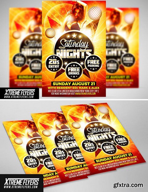 CM - Club Party Flyer Template 1811372