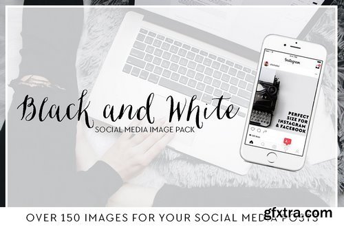 CM - Black & White Social Media Pack 1359713