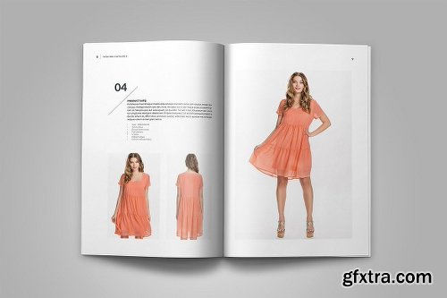 CreativeMarket Fashion Lookbook 2027320