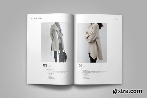 CreativeMarket Fashion Lookbook 2027320