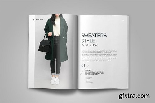 CreativeMarket Fashion Lookbook 2027320